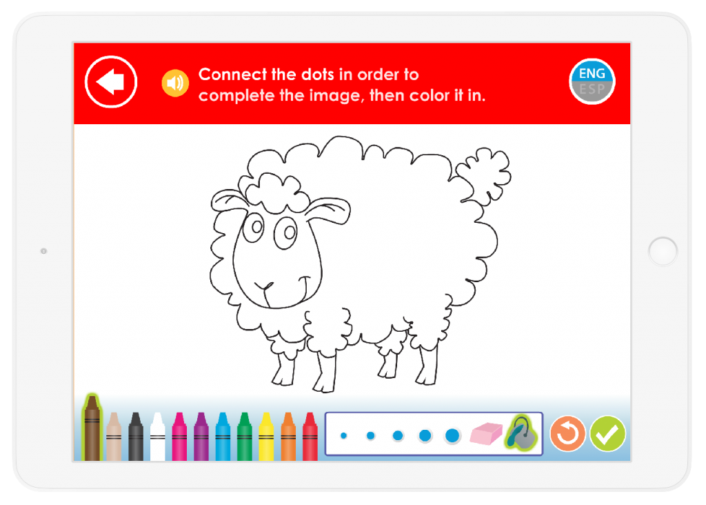 Your child will learn Colors and creativity